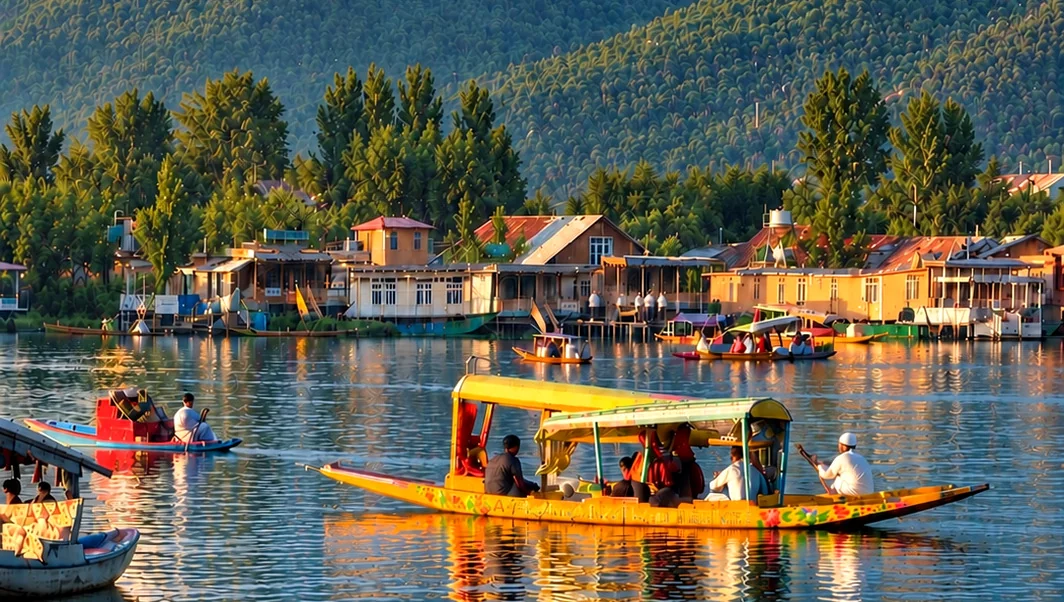 Dal Lake Shikara boats